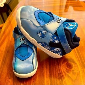 Nike AirJordan Retro 8 Snowflake Edition Toddler Shoes